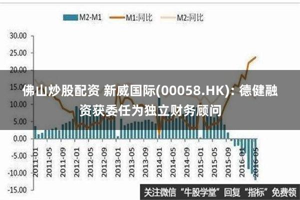 佛山炒股配资 新威国际(00058.HK): 德健融资获委任